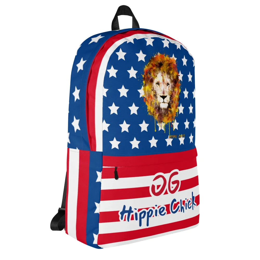 USA Backpack - OG Hippie Chick