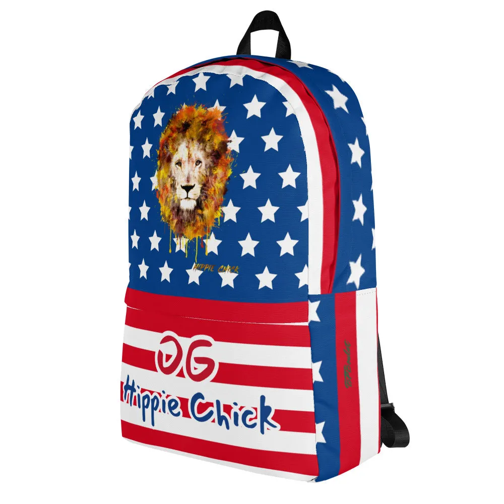 USA Backpack - OG Hippie Chick