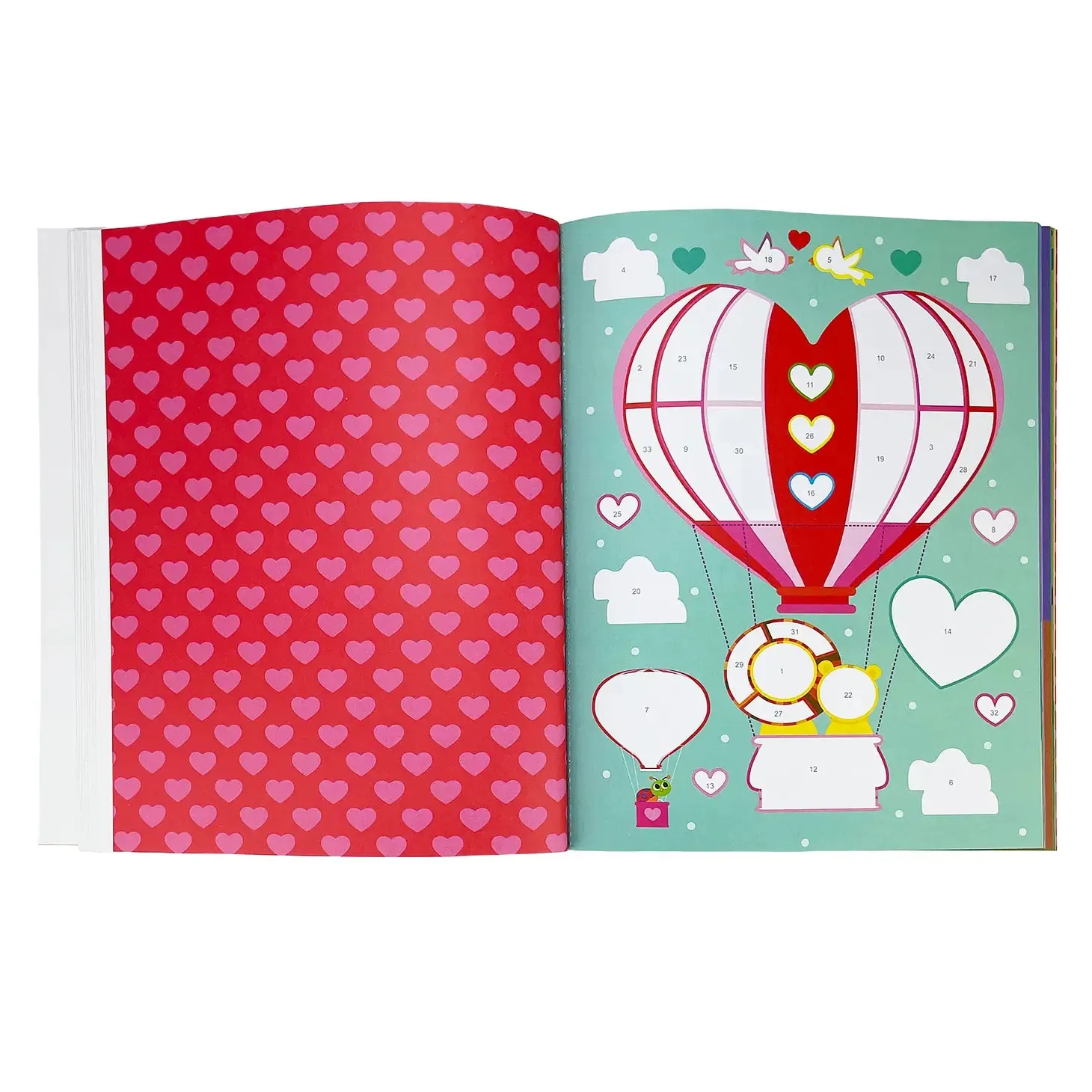 Valentine's Day: My First Sticker By Number Activity Book