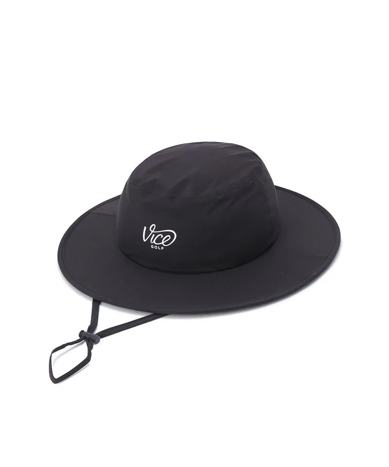 Vice Golf Atelier Water Proof Bucket Hat - Black