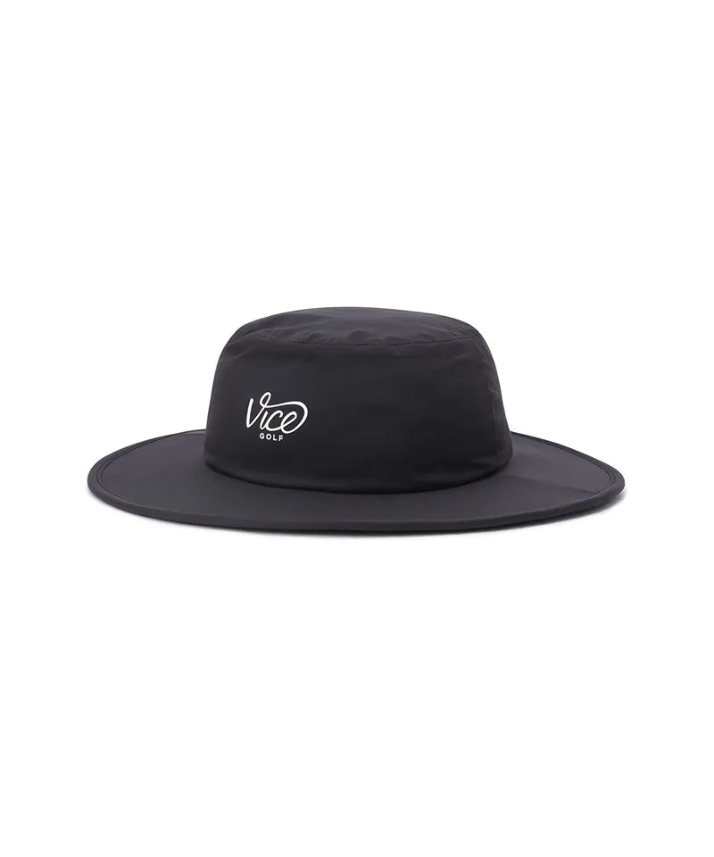 Vice Golf Atelier Water Proof Bucket Hat - Black