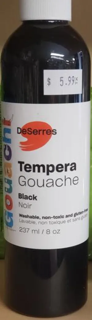 Washable Tempera