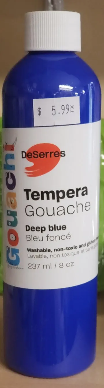 Washable Tempera