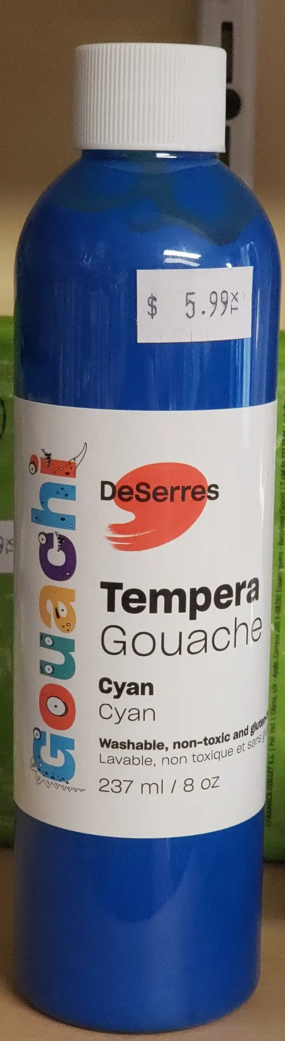 Washable Tempera