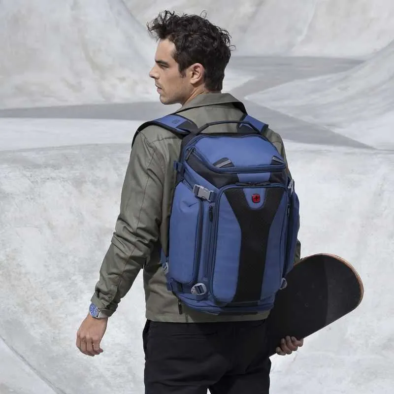 Wenger 2-in-1 Duffel / Laptop Backpack Blue