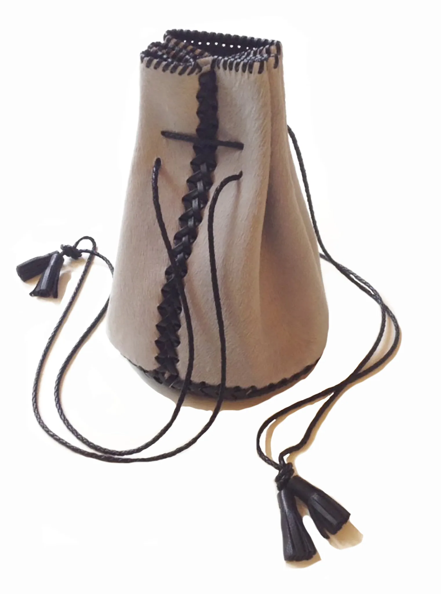 Whipstitch Pony Bullet Bag