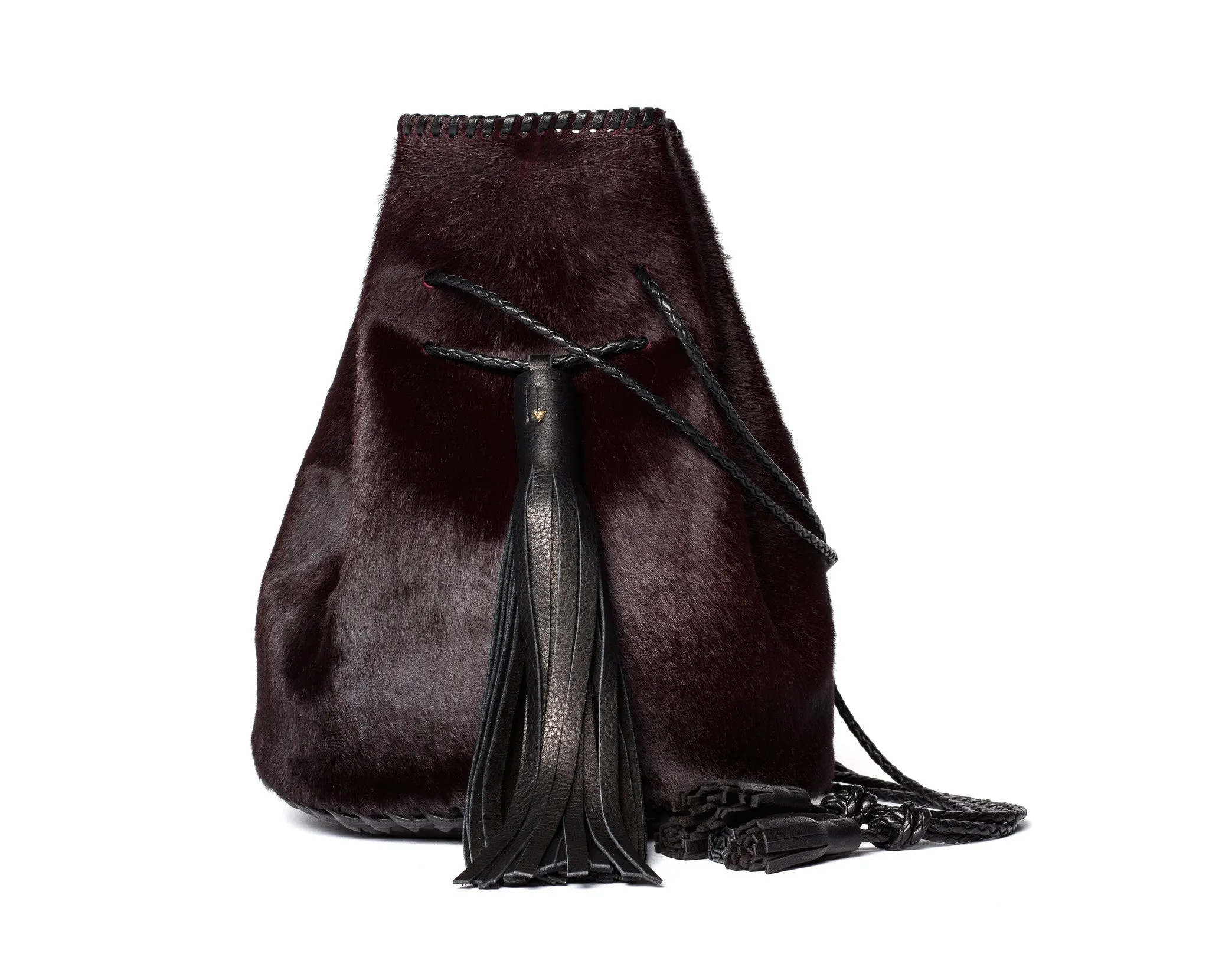 Whipstitch Pony Bullet Bag