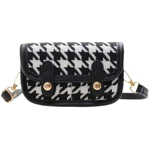 Wholesale PU lattice messenger bag JDC-SD-KR052