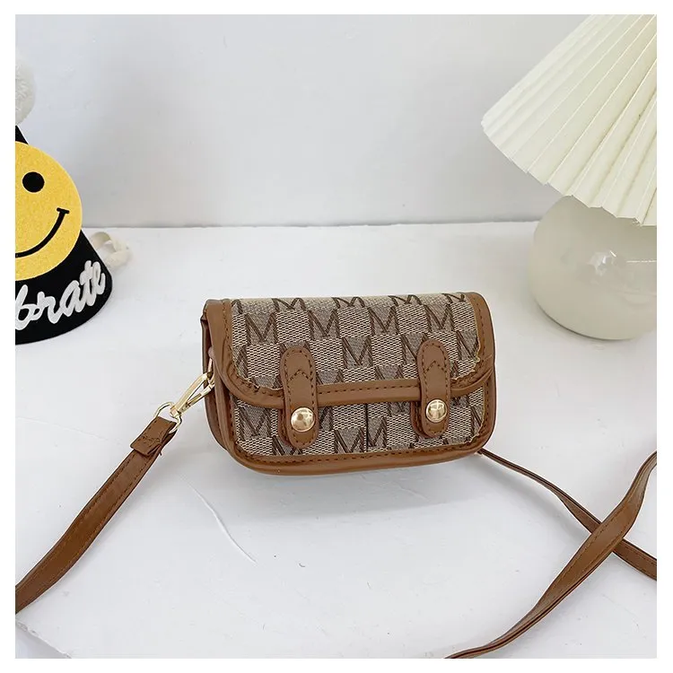Wholesale PU lattice messenger bag JDC-SD-KR052