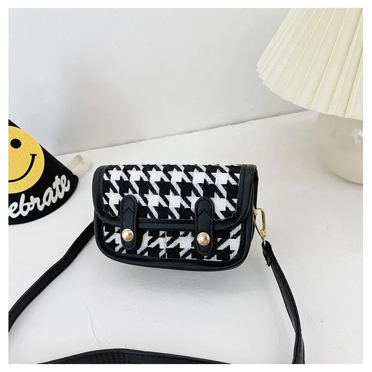 Wholesale PU lattice messenger bag JDC-SD-KR052