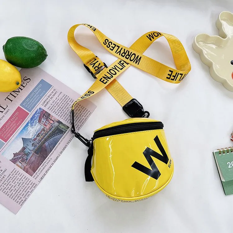 Wholesale PU patent leather letter messenger bag JDC-SD-KR047
