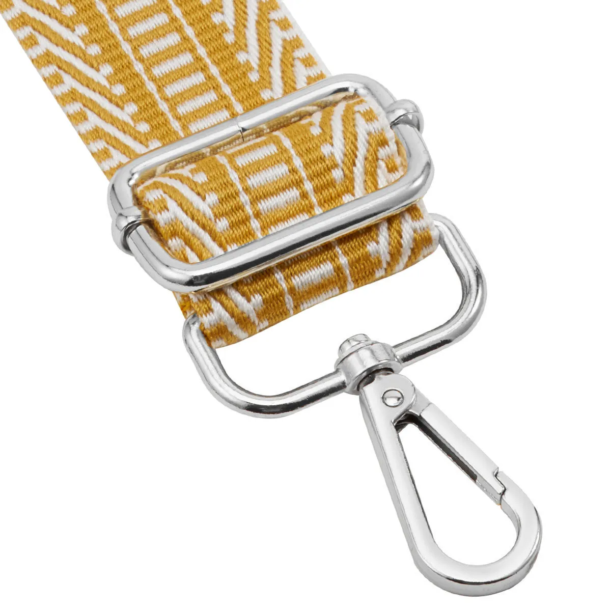 Wide Shoulder Strap Adjustable Replacement Belt Guitar Style Crossbody Bag Handbag Strap Multicolor Canvas Straps（Wide:1.4in，Long:49.2in）