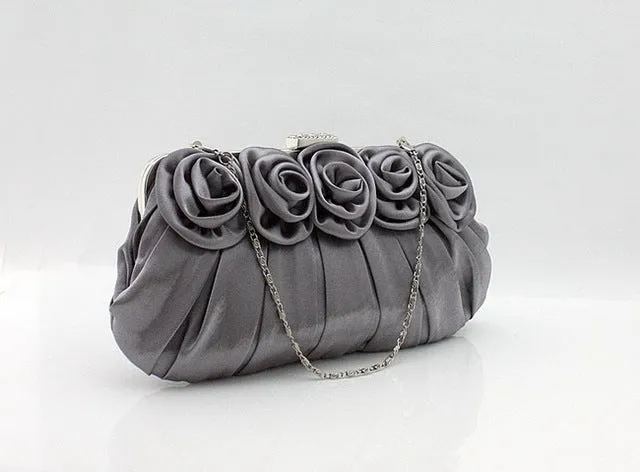 Women Clutch Bridal Handbag Wristlet Accessory