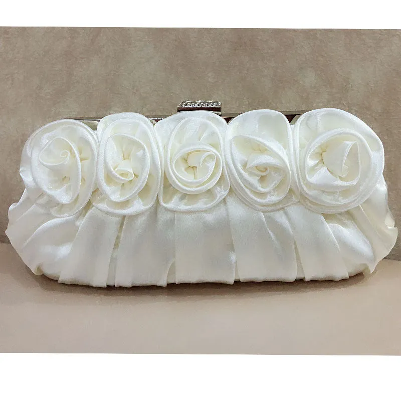 Women Clutch Bridal Handbag Wristlet Accessory