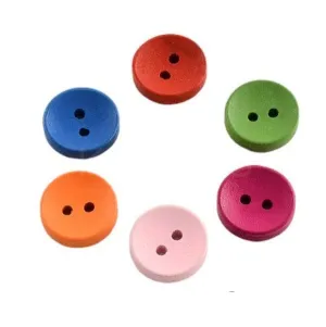Wooden Button Assorted 20 mm