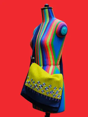Wool Messenger Bag