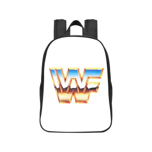 WWF World Wrestling Federation Logo Canvas Backpack