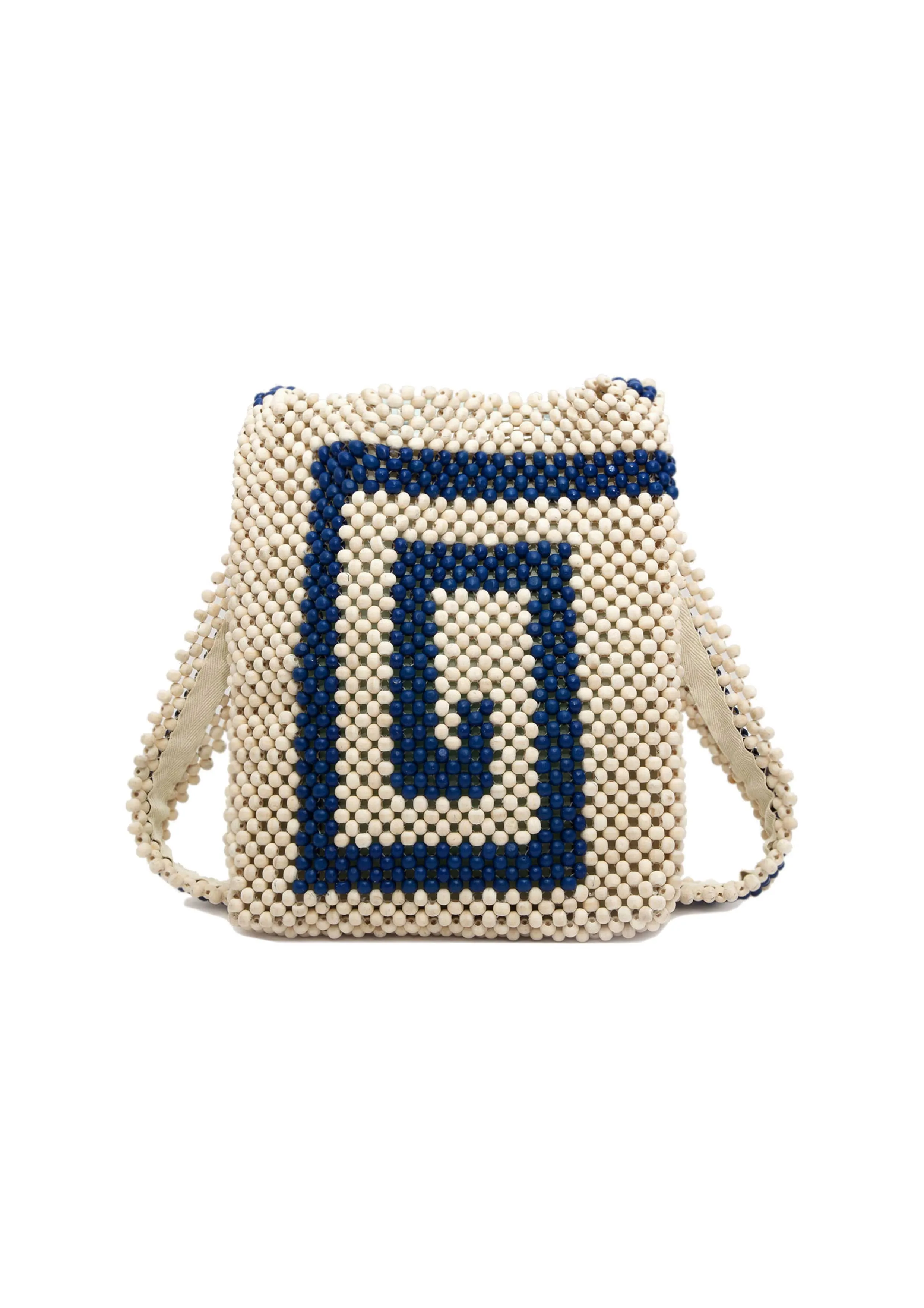 YMC - PILGRIM BAG ECRU MULTI