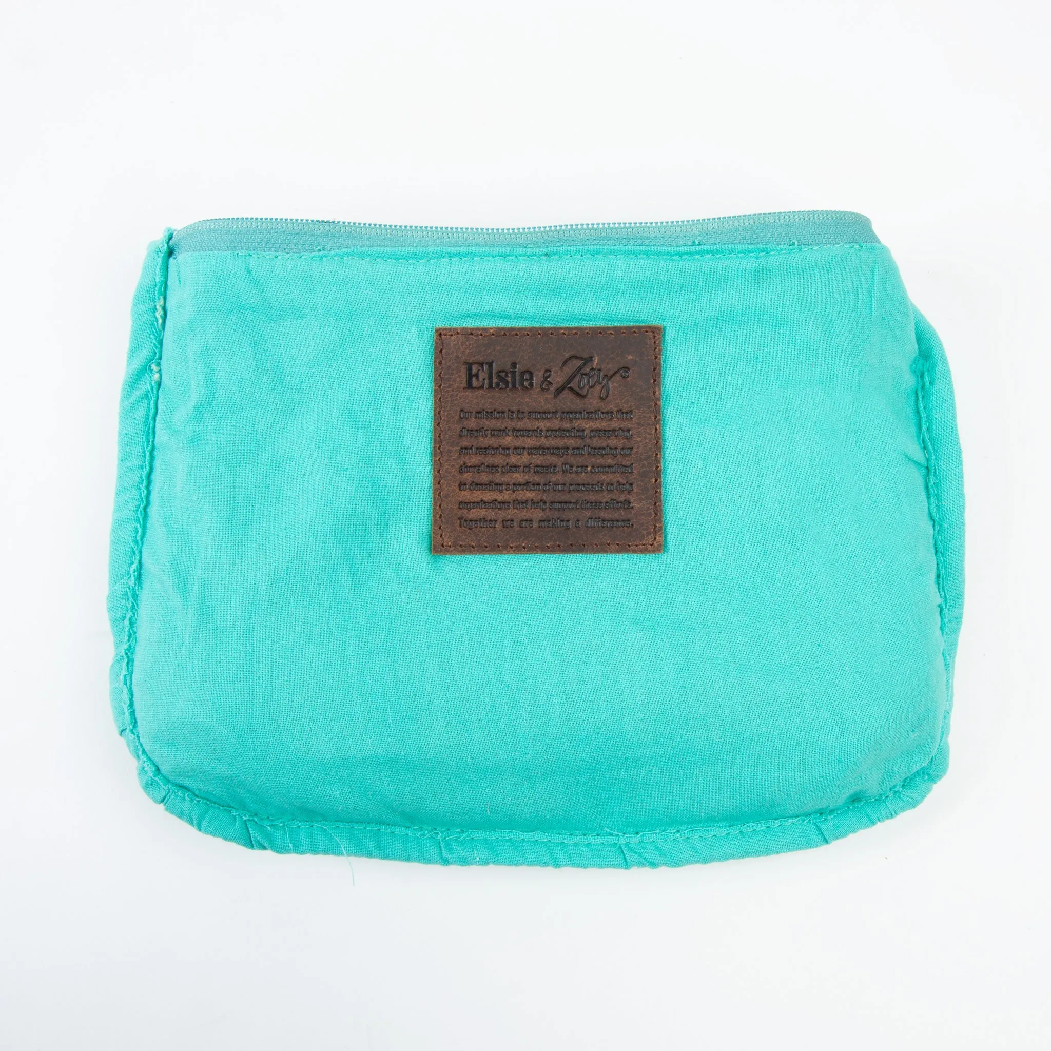 Zyla Jute Leather Handle Clutch